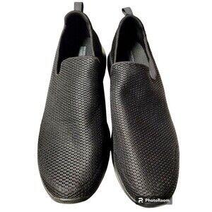Skechers GOWALK Size 15 GOGAMAX Black Comfort Slip On Shoes